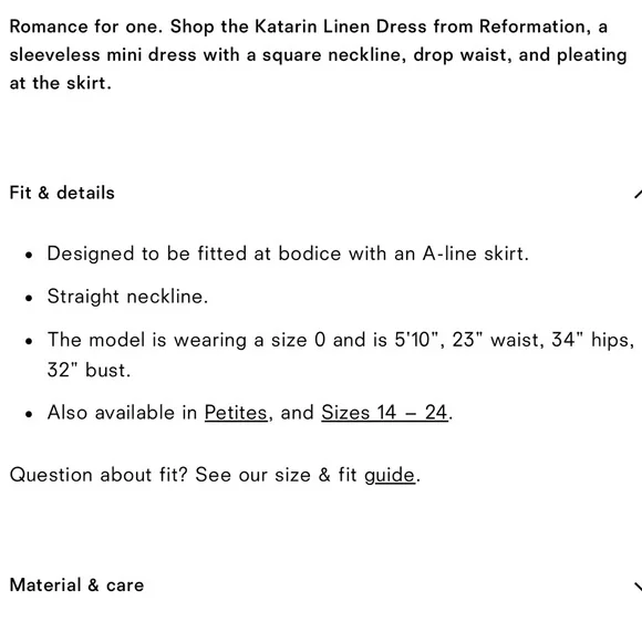 Reformation Katarin linen dress (2) - Picture 5 of 9